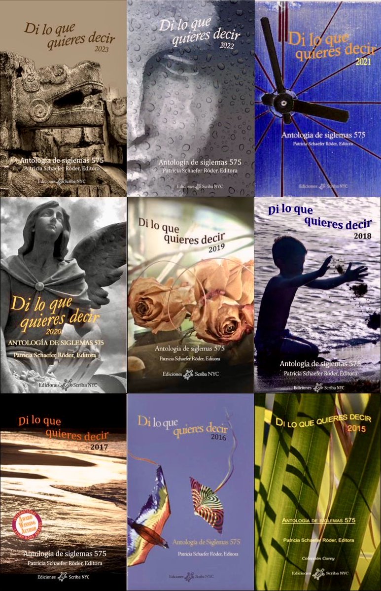 PatriciaSchaefR's tweet image. #LaVida y #EdicionesScribaNYC te invitan a expresarte en #libertad participando en el certamen de #Siglema575 hasta el 31 de mayo ❤️ Busca las bases aquí siglema575.blogspot.com/2026/01/bases-… 😉 #siglema #poesia #poesiaminimalista #vida #paz #salud #esperanza #respeto #empatia #felicidad #fe