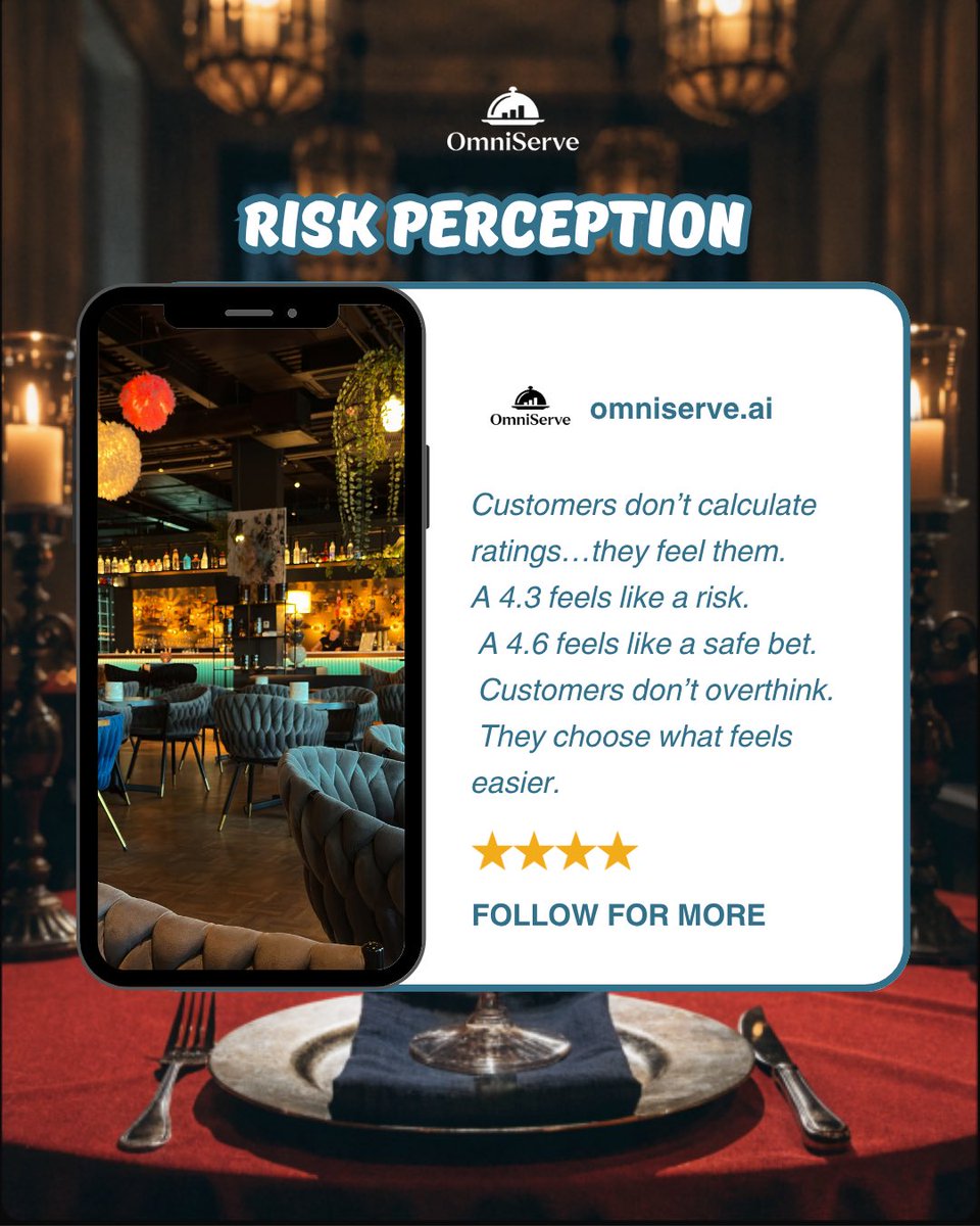 omniacommu's tweet image. That 0.3 isn’t small… it’s costing you customers.
Tap on the link given in our bio
bit.ly/4c9Mnbg
[restaurant rating strategy, google reviews tips, improve ratings, local seo restaurants, customer trust signals]

#RestaurantMarketing #GoogleReviews #ReputationManagement