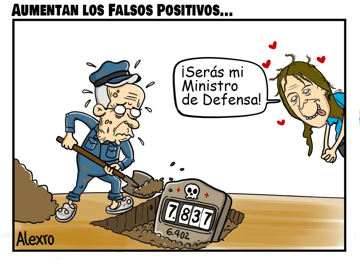 Alexrolapiz1's tweet photo. Aumentan los Falsos Positivos… https://t.co/4zO50jX2NG