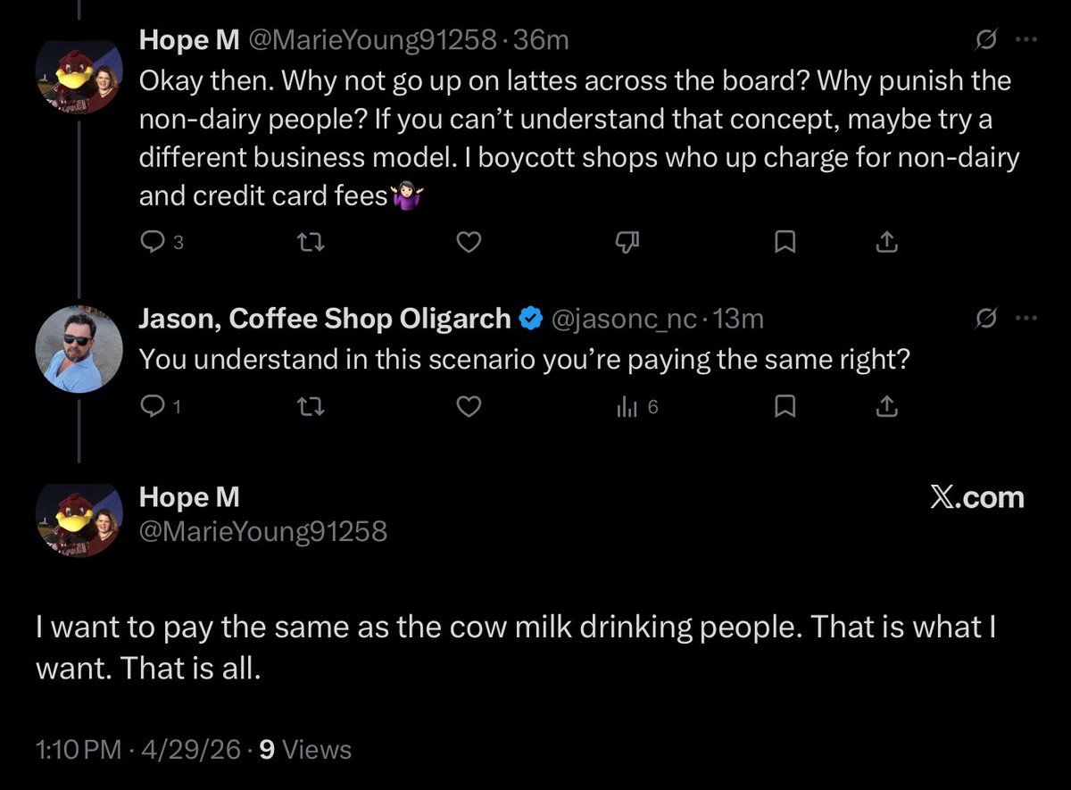 Jason, Coffee Shop Oligarch tweet media