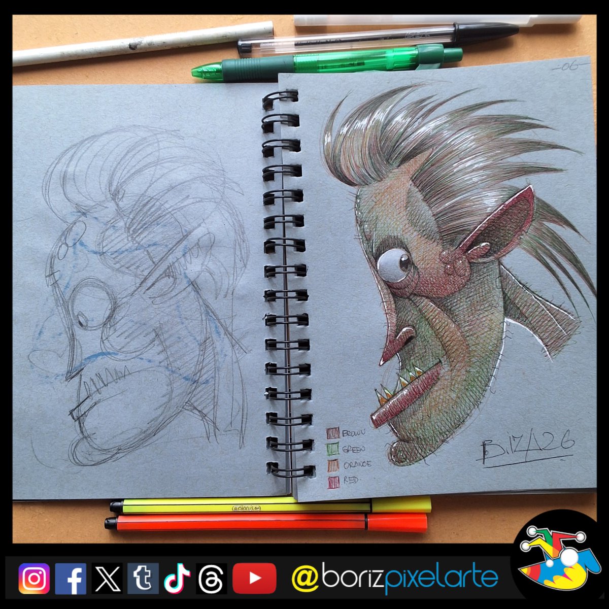 borizpixelarte's tweet image. Sk2506 - mix media
.
.
#FantasyArt
#MixedMediaArt
#CharacterDesign
#DarkFantasyArt
#IllustrationArtists