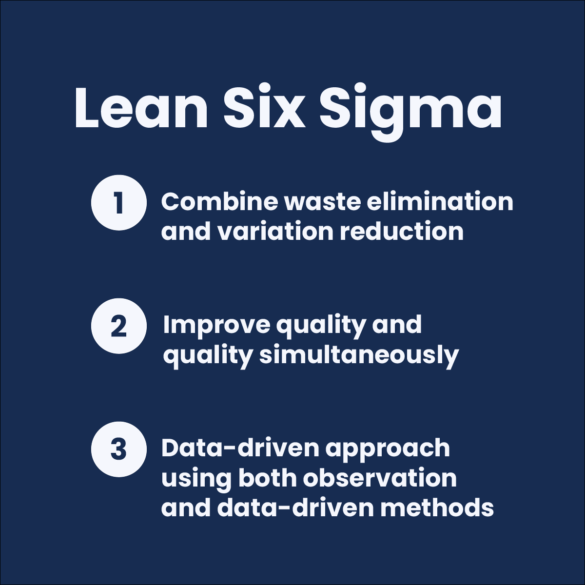 SixSigmaAveta's tweet image. Lean vs. Six Sigma: Which one wins? ⚖️

Lean is fast and visual. Six Sigma is deep and data-driven. Both get results, but for different reasons.

Scroll through to see how they stack up:
hubs.la/Q04dWQL70

#Lean #SixSigma #LeanSixSigma