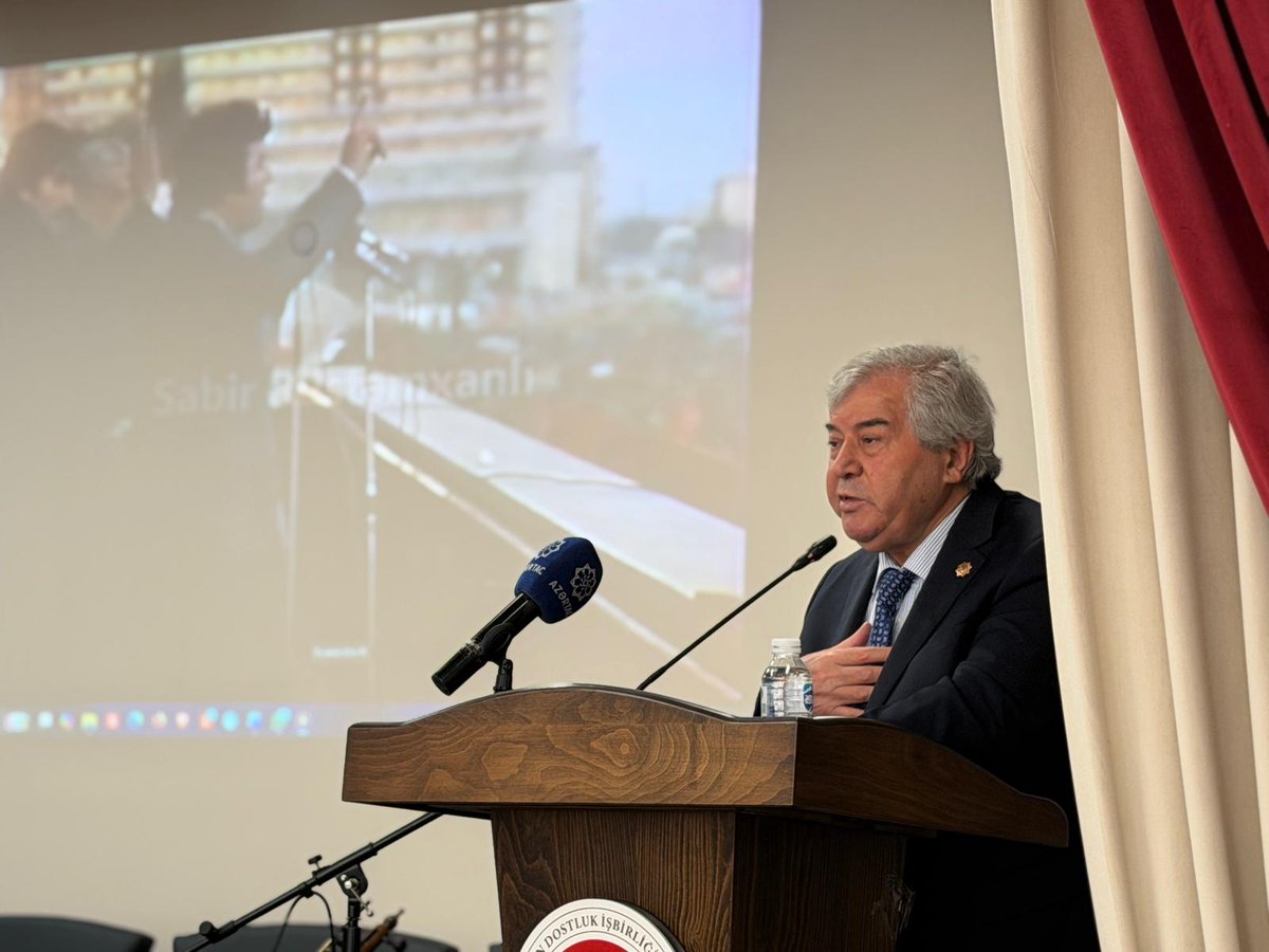 Türkiye Azerbaycan Dostluk İşbirliği ve Dayanışma tweet media