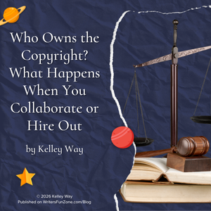 BethBarany's tweet image. Who Owns the Copyright? What Happens When You Collaborate or Hire Out by Kelley Way tinyurl.com/hwx92z2y #bookwriting