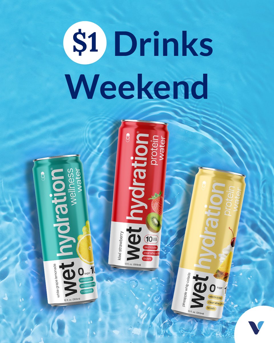Your weekend hydration just got a lot easier with $1 Wet Hydration ...