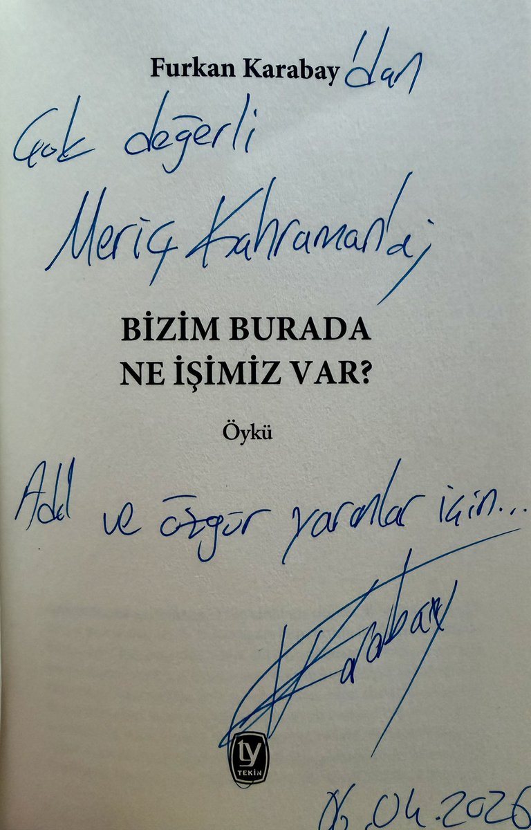 Dr. Meriç Demir Kahraman tweet media