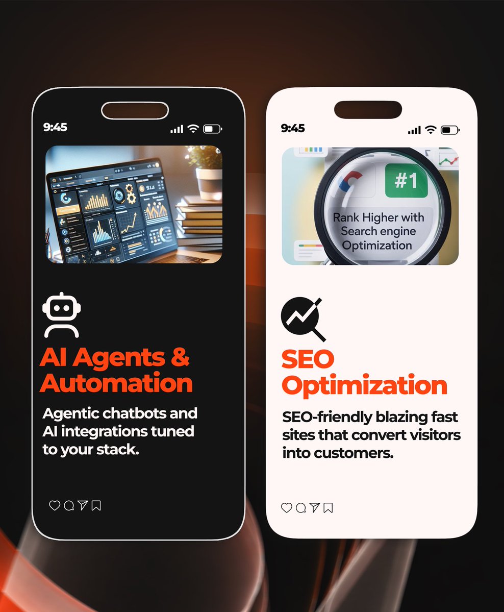 techitng1's tweet image. TECHiT is open for new clients.

One team. Built to deliver.

Swipe through 👉🏾

Let’s talk:

🌐 go.techitng.com
📩 info@techitng.com

#WebDevelopment #TECHiT #UIUXDesign #WebAgency
