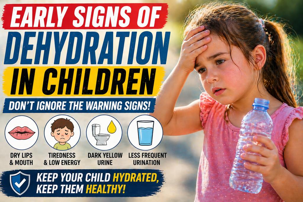 StrengthCare's tweet image. Dehydration in children can happen faster than you think.

Watch for early signs like dry lips, fatigue, and dark urine — and act early.

Learn how to keep your child properly hydrated 👇
strengthprotection.com/early-signs-of…

#KidsHealth #Parenting #Hydration #ChildCare