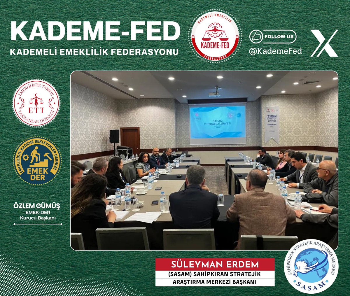 Kademeli Emeklilik Federasyonu tweet media