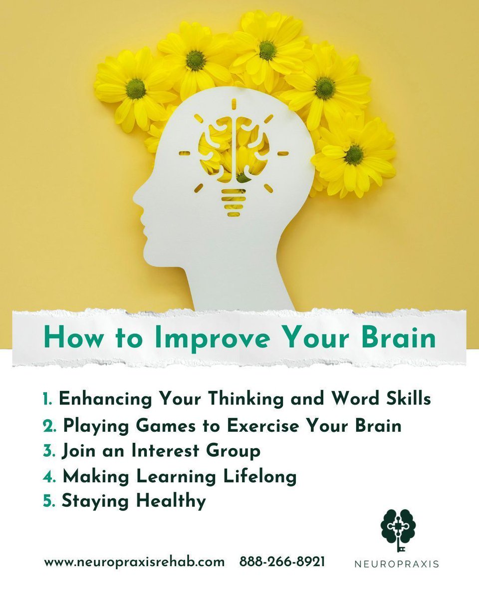 NeuroPraxis_Co's tweet image. Learning things, staying socially active, quality #sleep, and #exercise support brain #recovery after #braininjury, #stroke, or #concussion.You got this! We can help. neuropraxisrehab.com

#TBI #Neuroplasticity #SpinalCordInjury #Concussion #Rehabilitation #Rehab #Neuropraxis