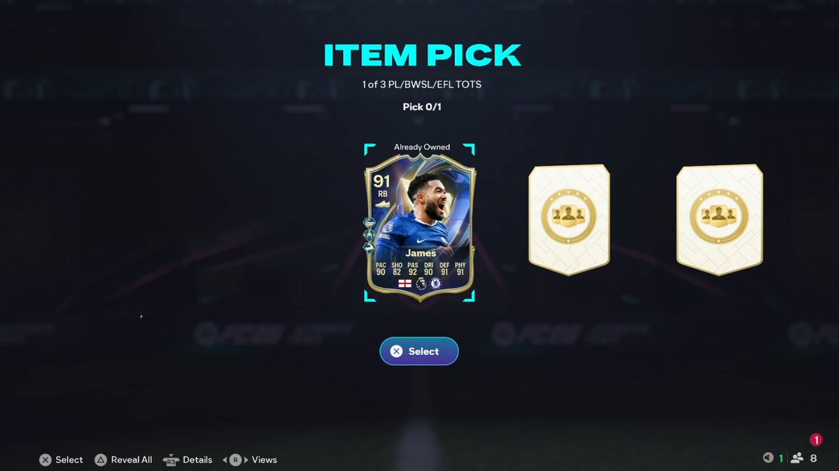 NepentheZ's tweet image. Prem TOTS SBC is here!
- 1x 87 (1x TOTS/TOTW)
- 1x 88

Week 2 player pick also here (1 of 3)
- 1x 86 (1x TOTS/TOTW)
- 2x 87

Who did you get?! #FC26