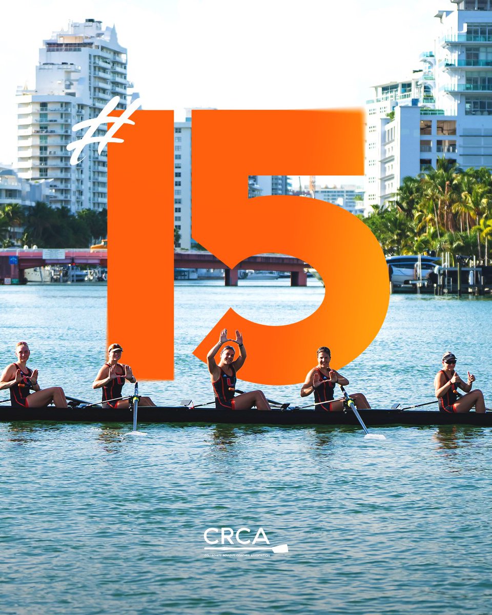 Miami Hurricanes Rowing tweet media