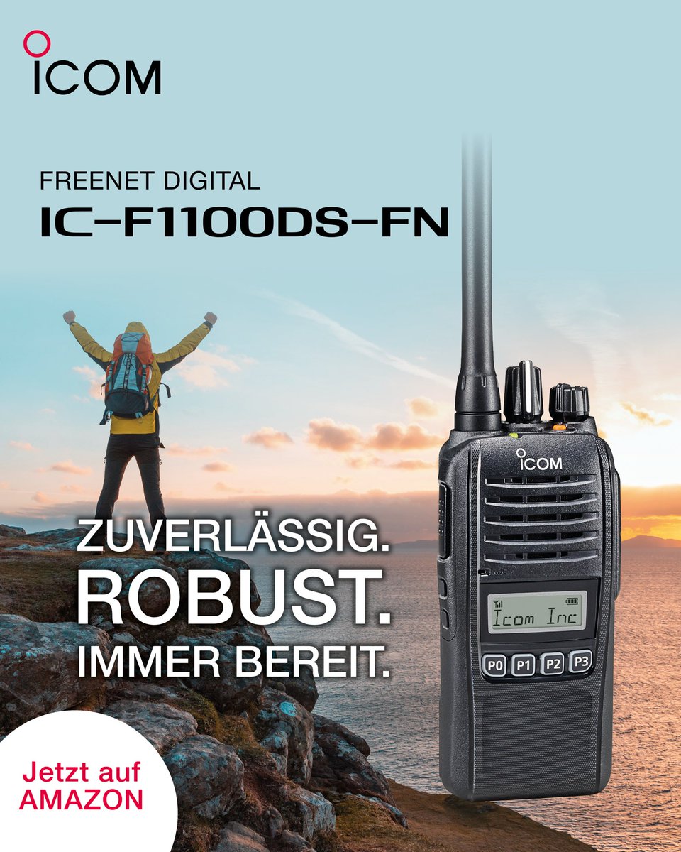 icomeurope1's tweet photo. 🔊Das IC-F1100DS-FN steht für Robustheit, klare Sprachqualität und Leistung, auf die man sich jederzeit verlassen kann. 

Erhältlich auf Amazon.

https://t.co/QTljTmEJR8

Fokussiert bleiben. Verbunden bleiben. Einen Schritt voraus sein.

#icom #icomeverywhere #hamradio #funkgerät https://t.co/WIMTRtdsUX