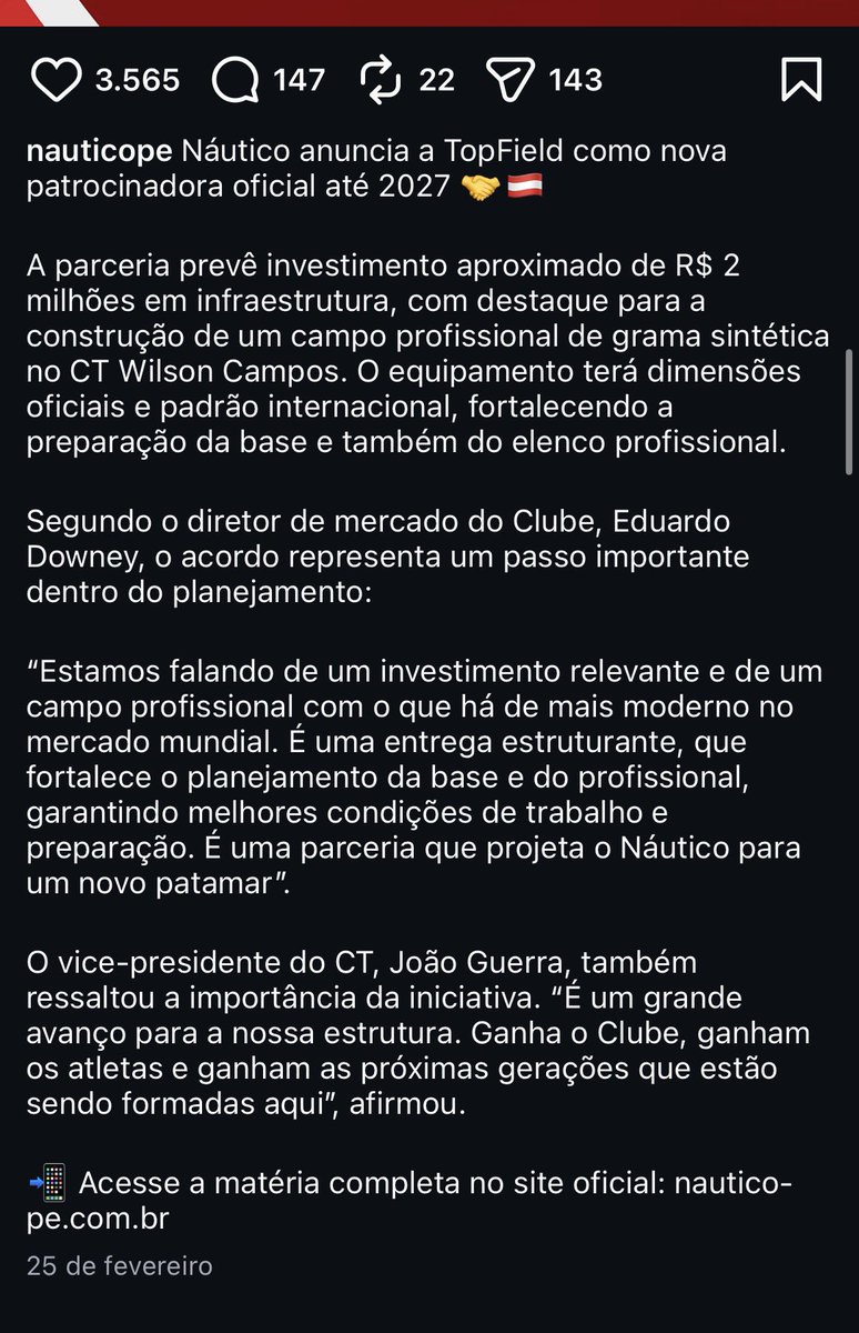 ABC DE NATAL-RN tweet media