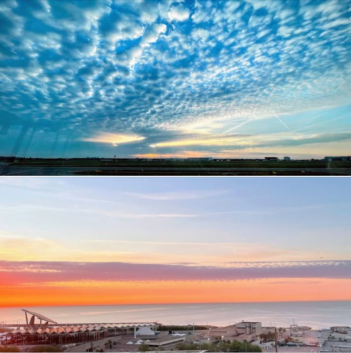 ishii_mit's tweet photo. 🟦 Sky above Amsterdam and Sea at Barcelona, April 2026 🟧
#TeleAbsence #TangibleMedia
#CHI2026 #CHI26 https://t.co/5aHWBggXxd