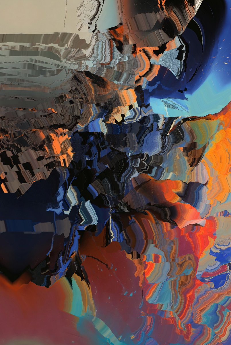 gansnftart's tweet image. The abstract expects nothing... nothing about what you think. The details frame the nothing. ('_' )💭

#digitalart #abstract #nft