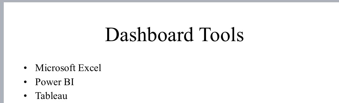 Temitop604's tweet image. It’s Day 10 already guys 😊

Today I learnt about: 

Dashboard
Types of dashboard
The tools for visualizing data 

The slides shows the definition of the above and real points 

I can’t wait to start working on real datasets 💃🏻

#learningInPublic 
#data
#data_visualization