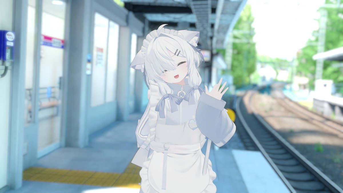 真冬ちゃんがお迎えに来てくれました。