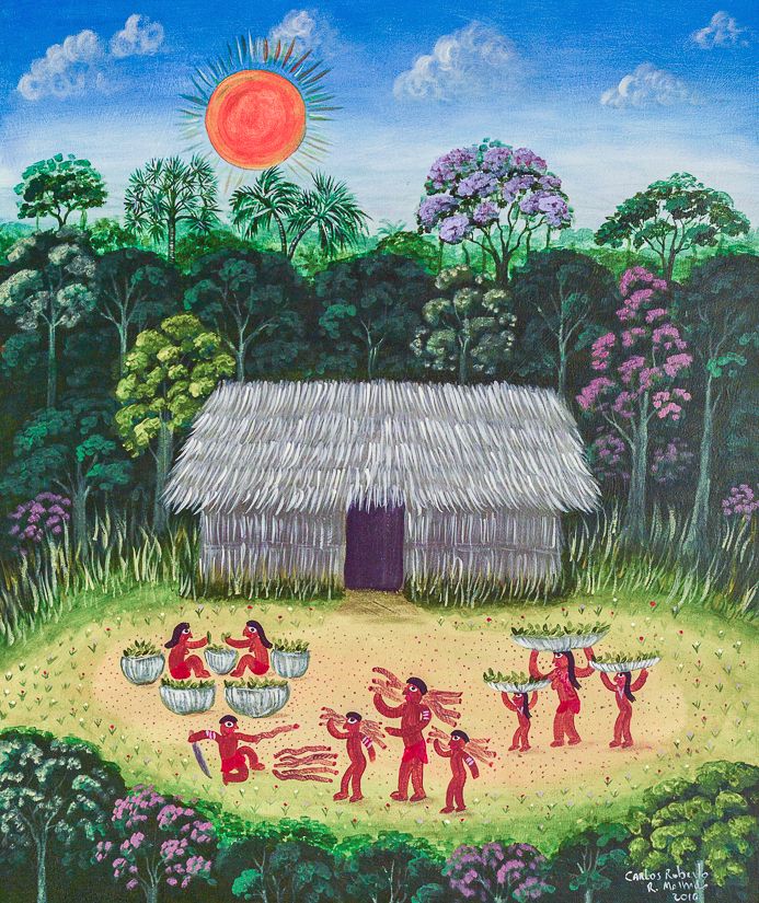 Arte Naif de Roberto Ribeiro | 🇧🇷