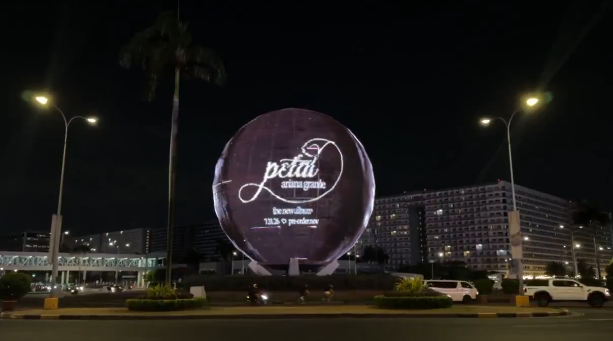 Ariana Grande’s new album Petal is being promoted worldwide.