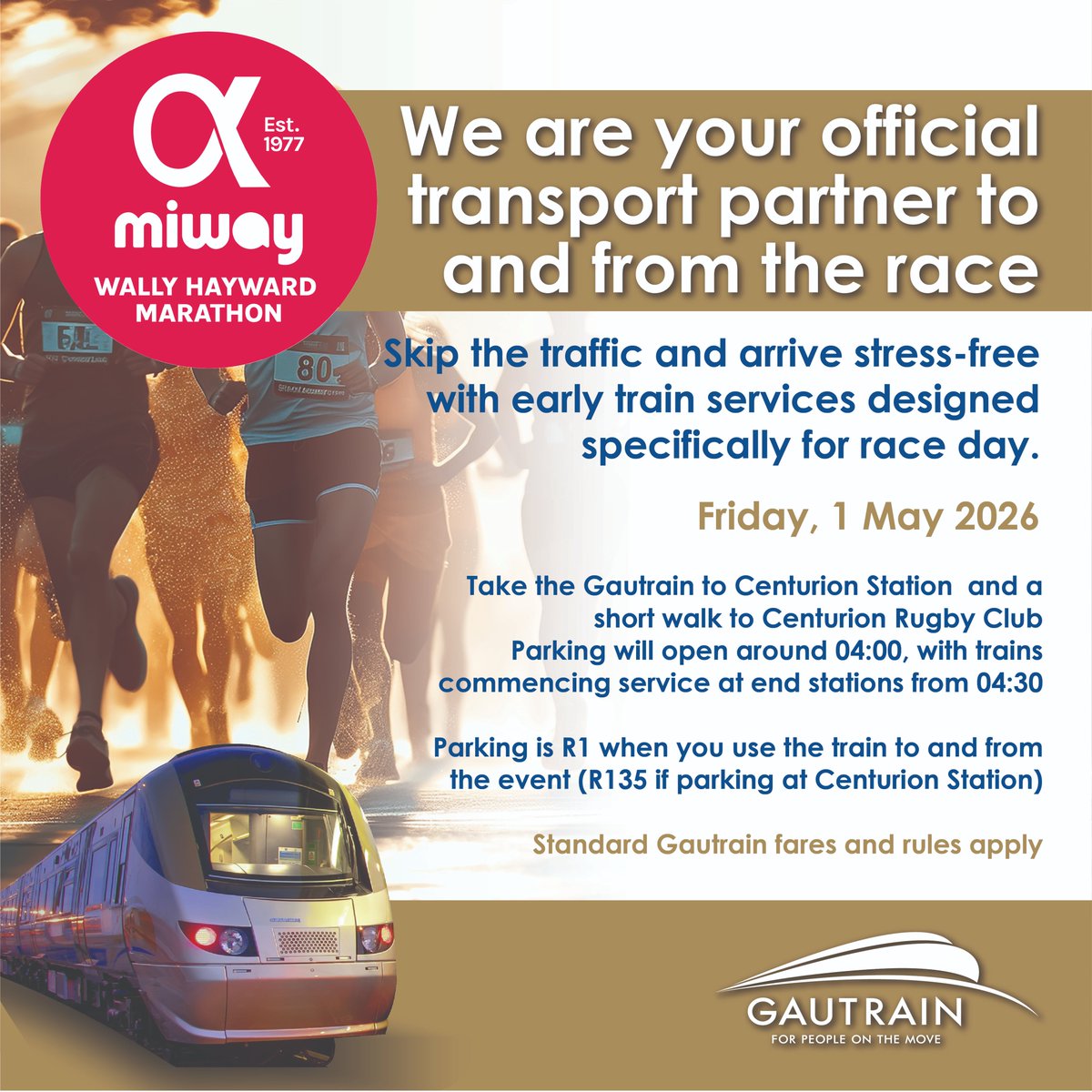 Gautrain tweet media