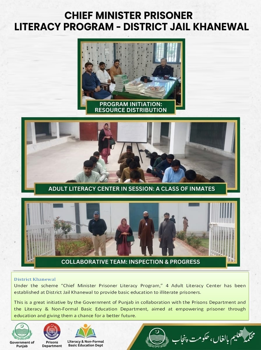 Literacy & NFBE Dept. Punjab tweet media