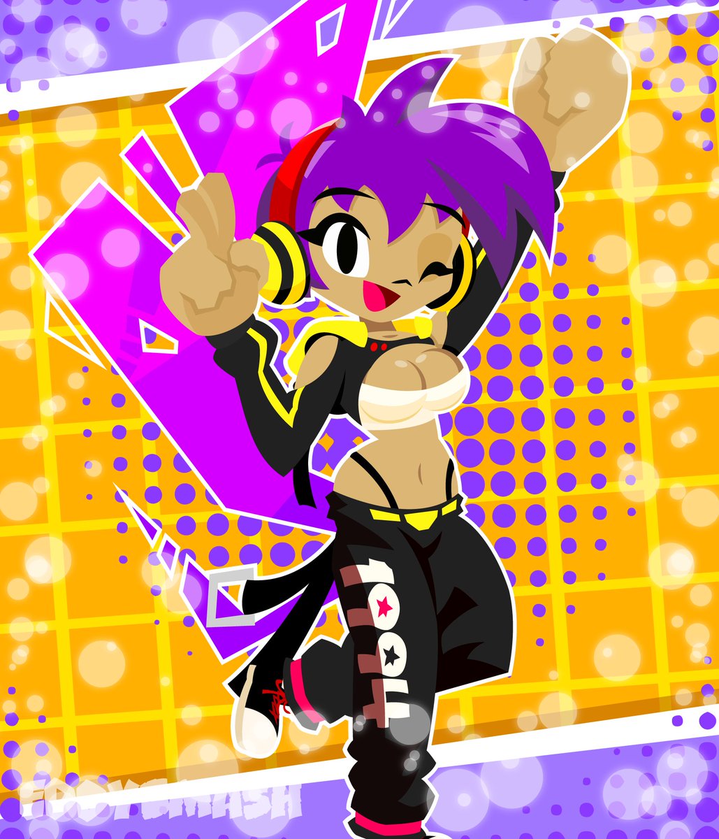 EddySmash2407's tweet image. High Voltage Shantae is my favorite outfit of her 🧞‍♀️⚡️
[Repost]

#Shantae #Rottytops #Sky #HatsuneMiku #Canari #Pokemon