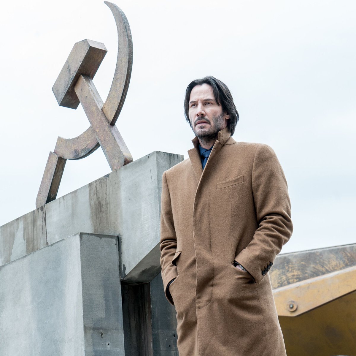 PicturesUssr's tweet image. Keanu Reeves in the film Siberia, 2017