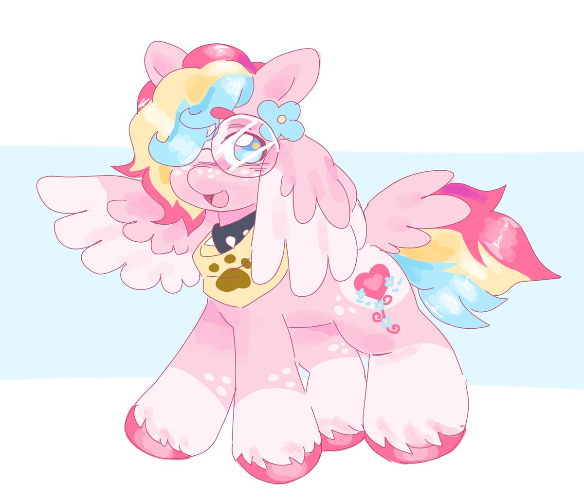 funnyhat12's tweet photo. my queue is almost cleared, so I’m open for more pony full bodies !! 30usd, examples below ! https://t.co/5WdbFeR9Ot