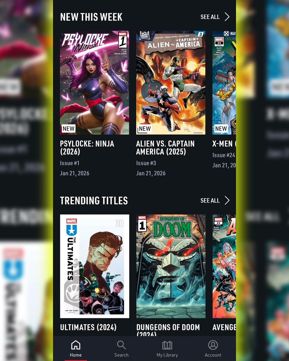 TheJRLuna's tweet image. One of the great things about Marvel Unlimited is I can jump around to different eras of comics depending on what I'm feeling!

#Marvel #MarvelComics #Comics #ComicBooks #ComicFans