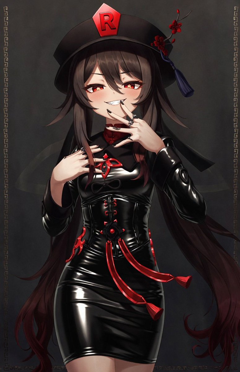 Corrupted Pokeslut Hu Tao tweet media