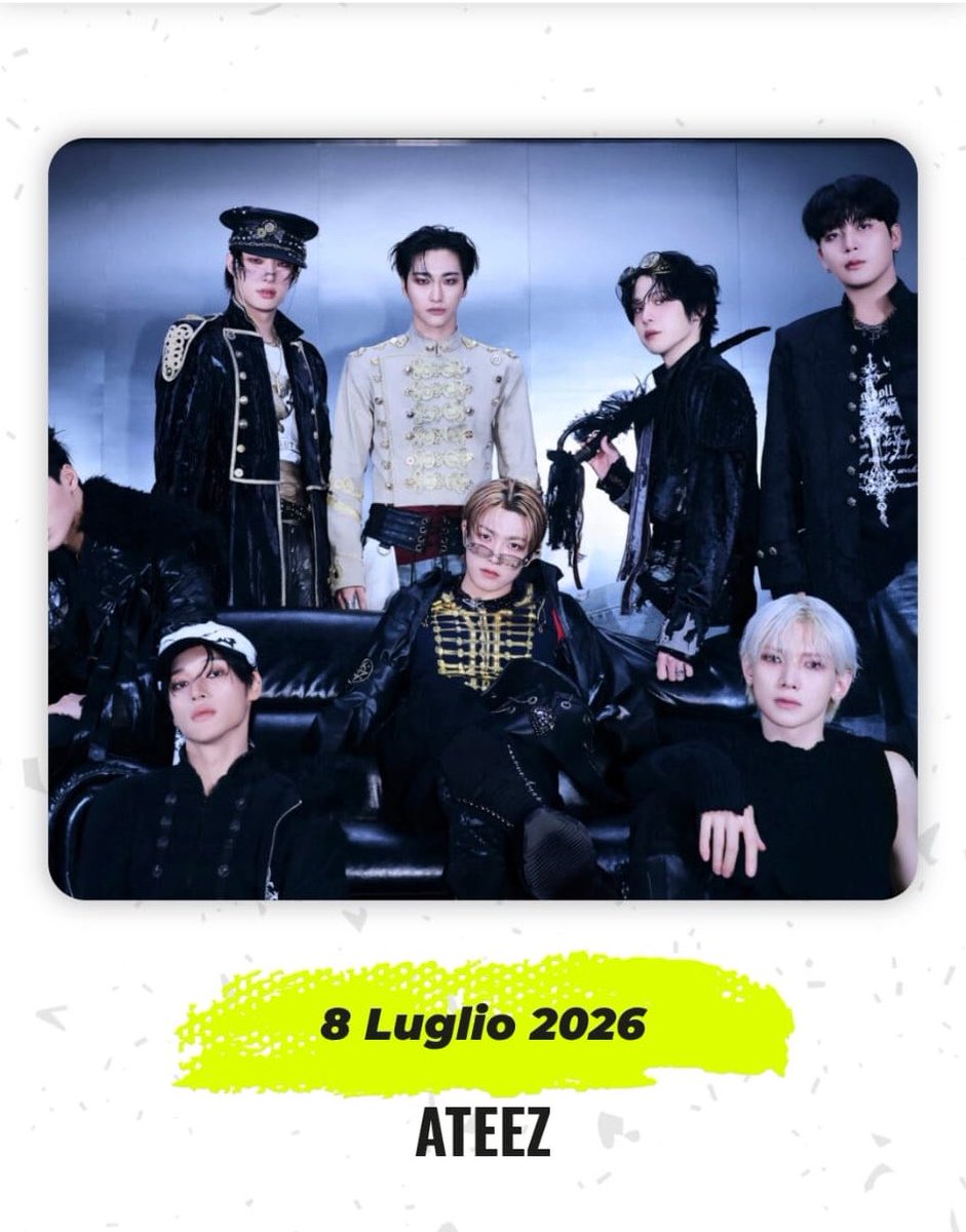 ATEEZ ITALY 🇮🇹 tweet media