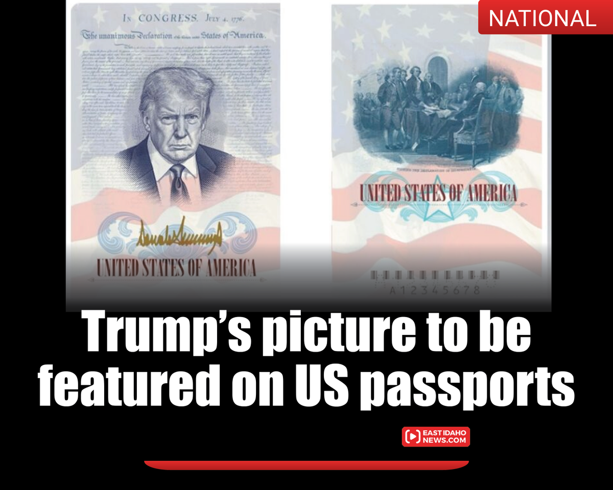 EastIDNews's tweet image. Coming soon: Passports featuring President Donald Trump

eastidahonews.com/2026/04/trumps…

#EastIdahoNews #PresidentTrump #USPassport