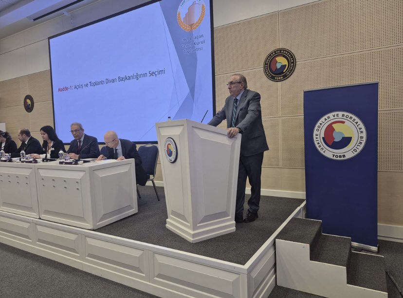 yahyatoplu's tweet photo. Bugün TMO-TOBB Tarım Ürünleri Sanayi ve Ticaret A.Ş’nin 16. Olağan Genel Kurul Toplantısını TMO Genel Müdürü Ahmet GÜLDAL, TOBB Yönetim Kurulu Sayman Üyesi Faik YAVUZ ve diğer Şirket ortaklarımız olan GTİ, UMAT ve Ticaret Borsalarının katılımları ile başarıyla gerçekleştirdik. https://t.co/53IHSs965M