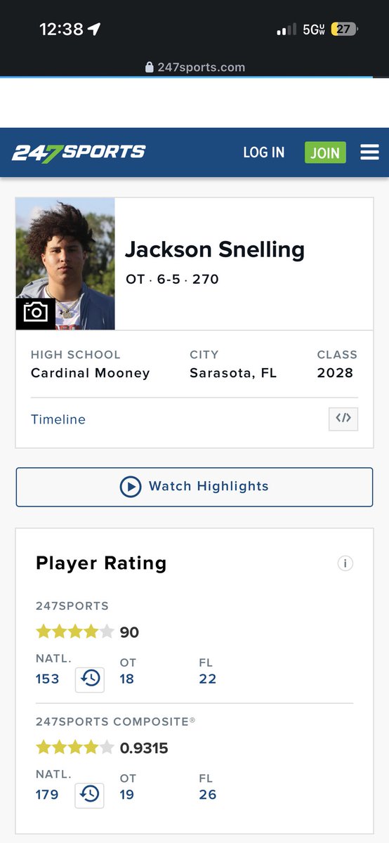 4⭐️ Jackson Snelling tweet media