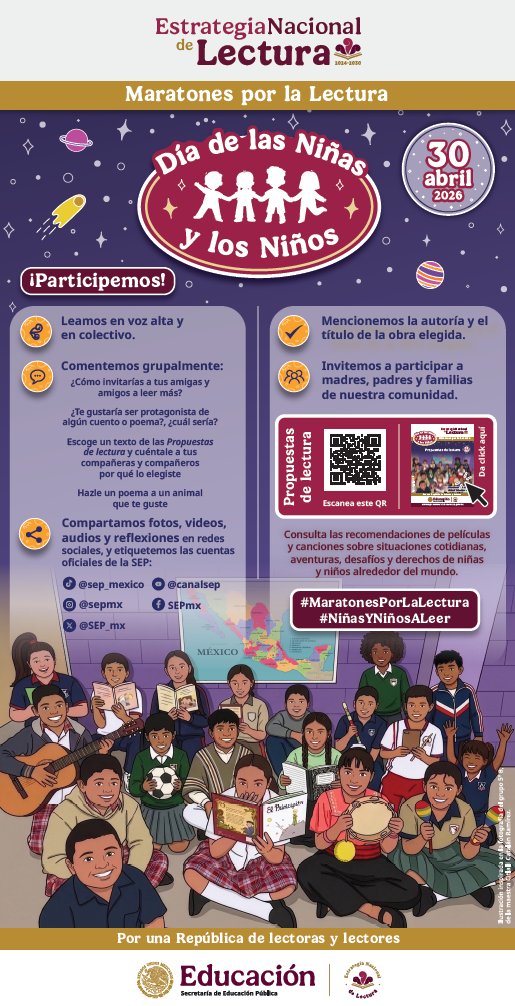 Escuela68's tweet photo. Este 30 de abril sumate al maraton por la lectura.
#MaratonesPorLaLectura
#NiñasYNiñosALeer
@SEP_mx
@Edomex
@SEMSedomex
@DGEMSedomex
@dbg_epoem https://t.co/SO9lH0MN04