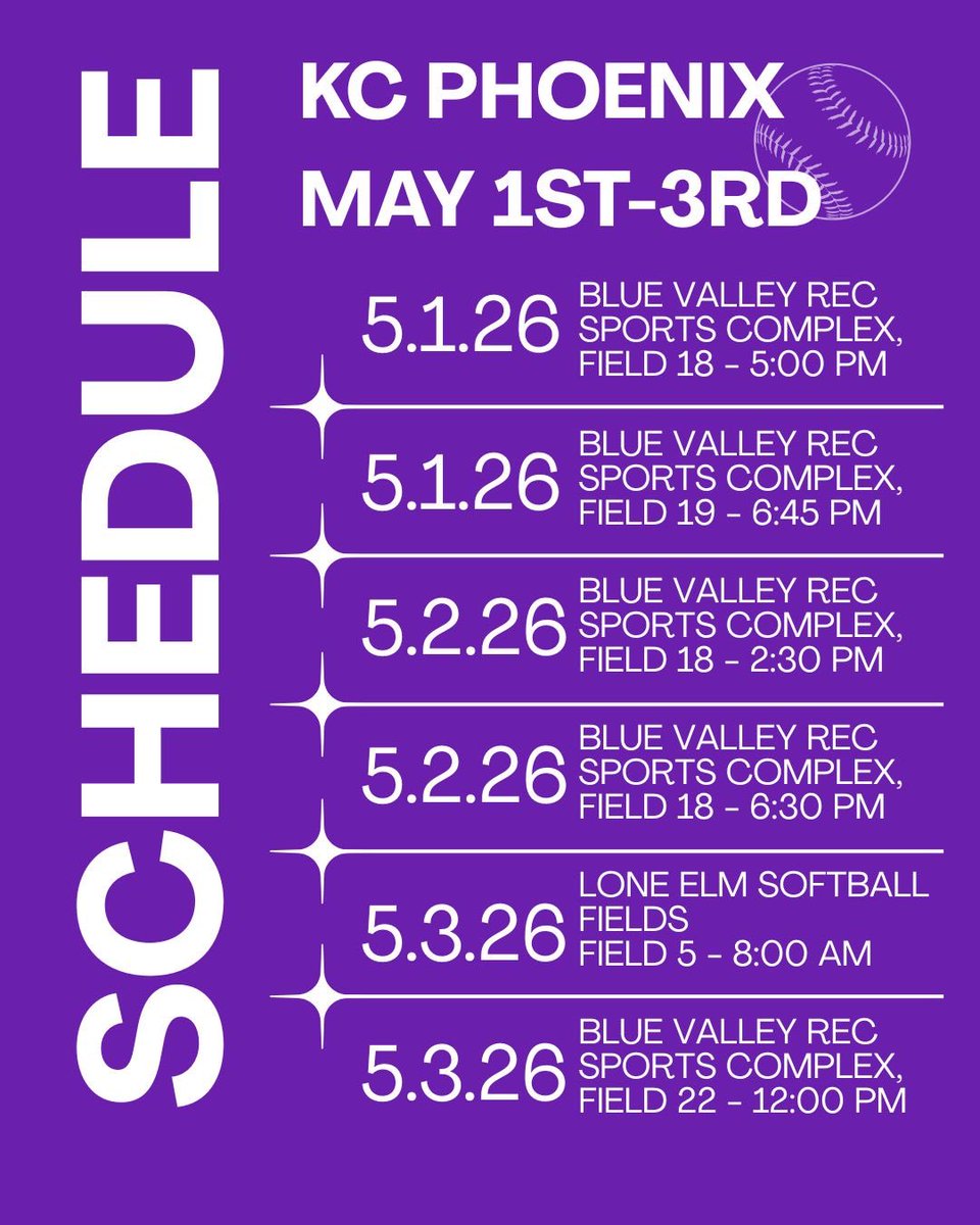 KC Phoenix Softball tweet media