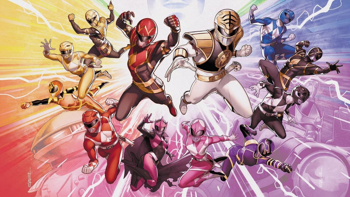A list of some Disney+ series that are in development. • POWER RANGERS ...