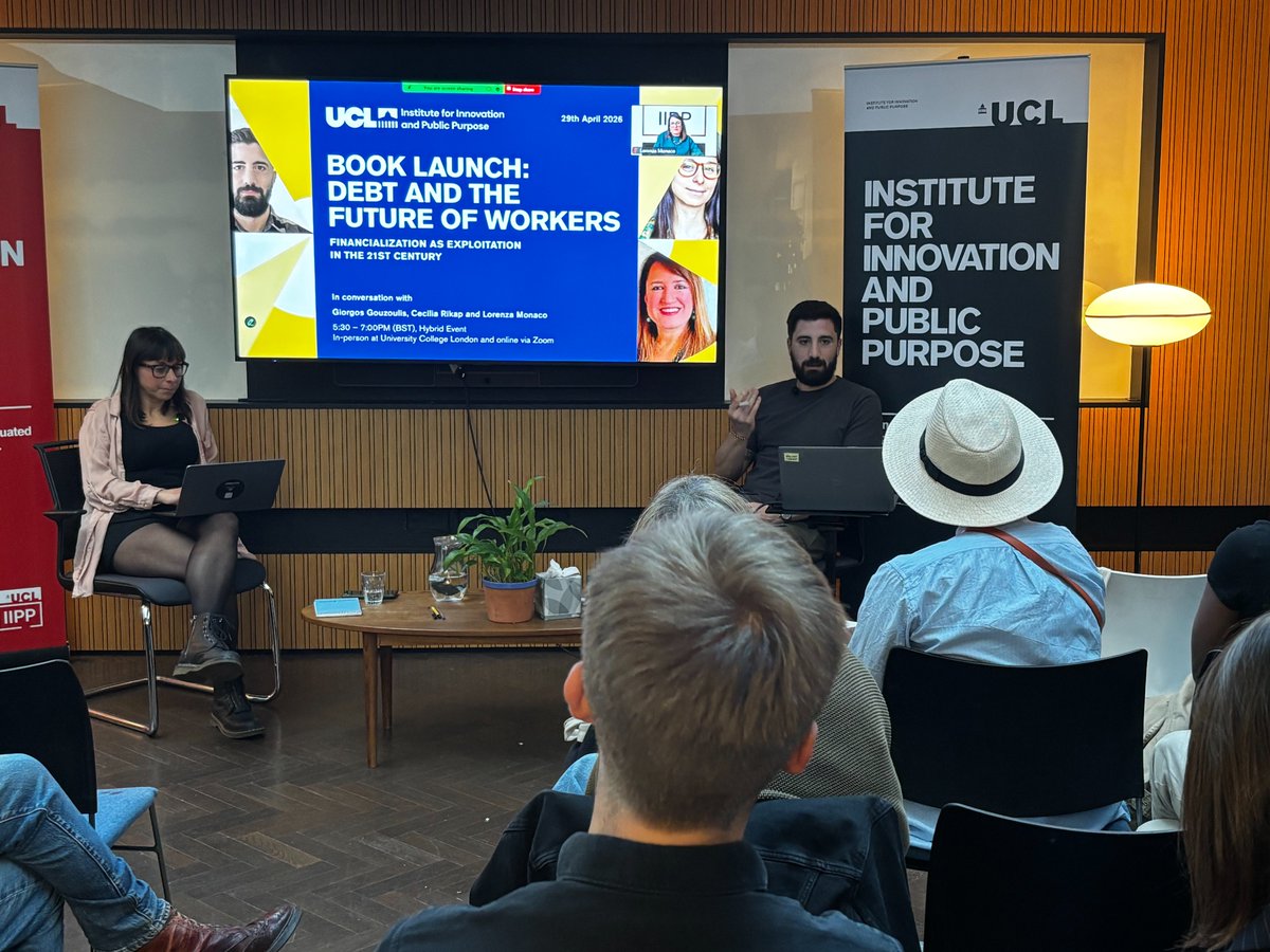 UCL Institute for Innovation and Public Purpose tweet media