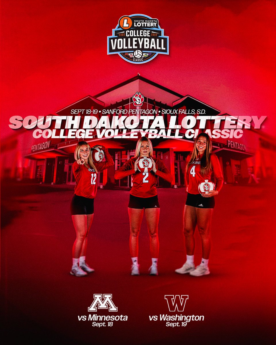 South Dakota Volleyball tweet media