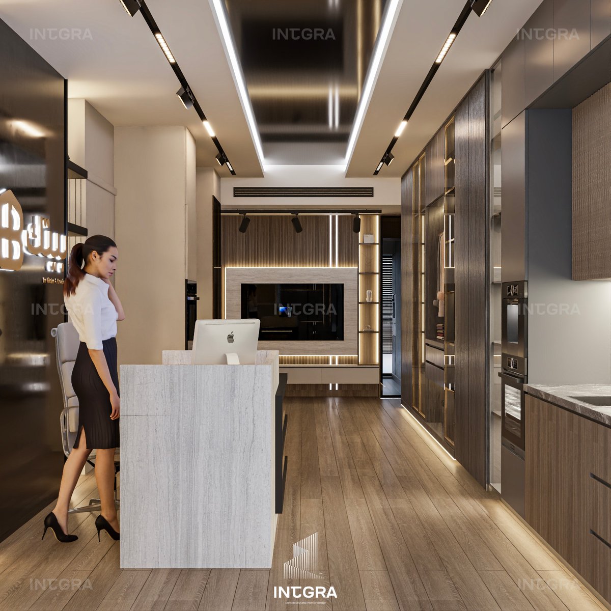 Intgraeg's tweet image. INTGRA designs spaces where every detail blooms magically ✨🪄

One of INTGRA’s interior design projects for betak showroom Jeddah branch 💪😍

#intgra #exterior #interiordesign #construction #furniture #woodcladding  #Reflects_Your_Passion  #luxuryinteriors  #Elegance sau