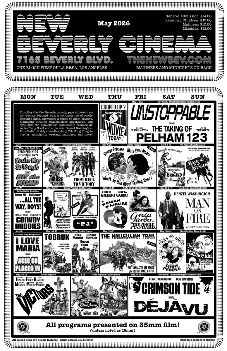 New Beverly Cinema tweet media