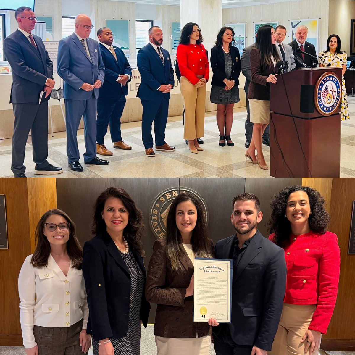 Histórico: La Legislatura de Florida reconoce nuestro Acuerdo de Liberación como la vía democrática para la transición en Cuba

Un paso que respalda la libertad, los derechos humanos y el protagonismo del pueblo cubano en su futuro🇨🇺
Gracias <a href="/FLSenate/">Florida Senate</a> <a href="/AlexisMCalatayu/">Alexis Calatayud</a> <a href="/SenatorAMR/">Ana Maria Rodriguez</a>