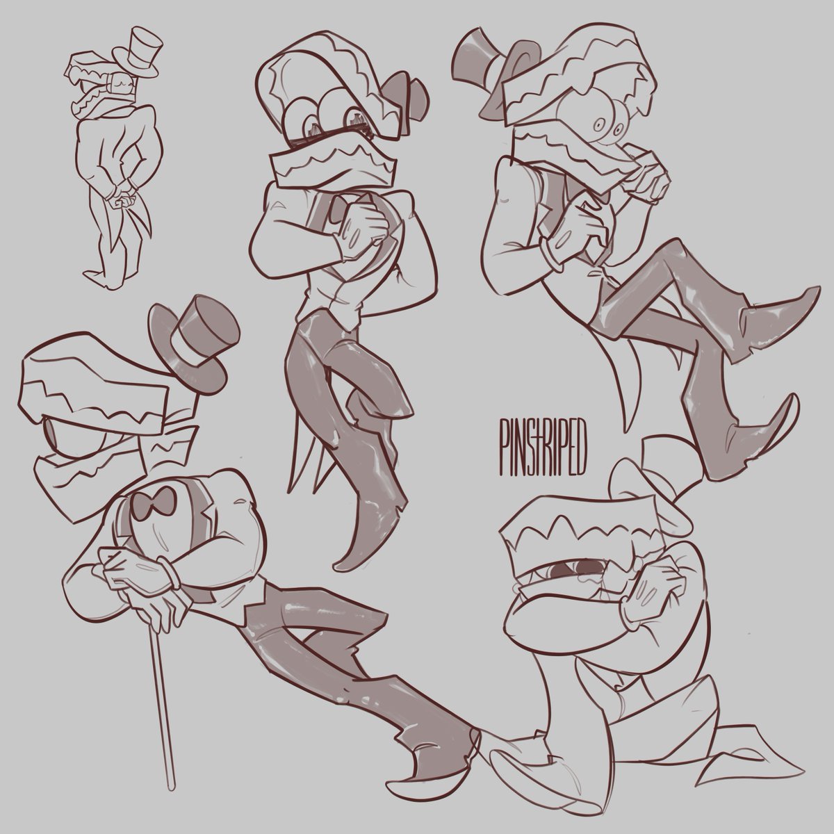 Pinstriped tweet media