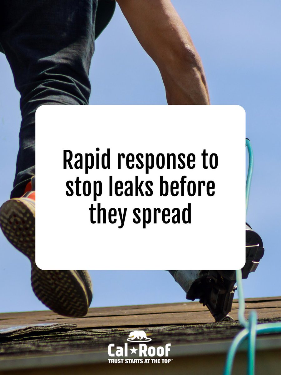 CalRoof's tweet photo. That small roof leak can quickly turn into a big problem. 🏚️

Don’t wait for the damage to spread.

 Call (619) 500-1119 for fast, reliable roof repairs.

#SoCalRoofing #SanDiegoRoofing #SanDiegoContractor https://t.co/72dYoPWFU9