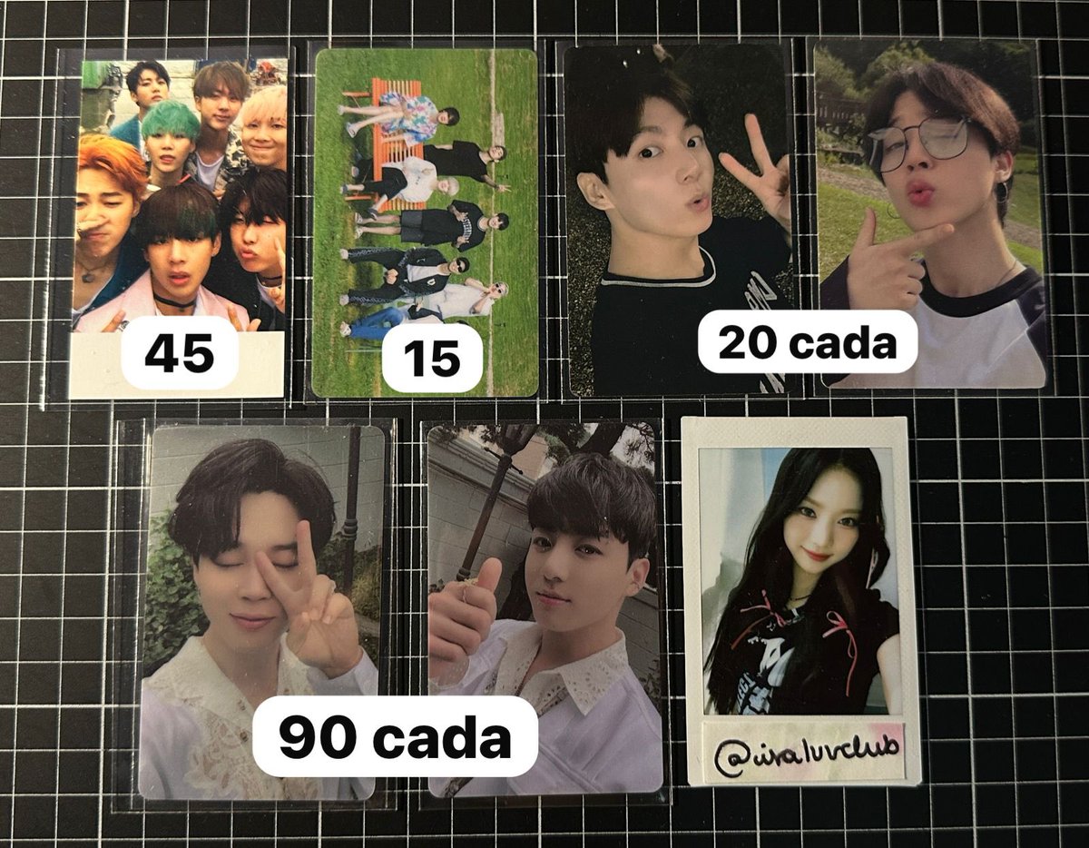 [ VENDA/VENDO BTS ]

- preços nas imagens + frete
- frete por carta reg (13 reais) ou superfrete 
- ❌ sensitive buyer
- levando 3 ou +: frete gratis
- levando 5 ou +: frete gratis + desconto
- NAO faço reservas, pagamento imediato
- prazo de envio de 2 semanas