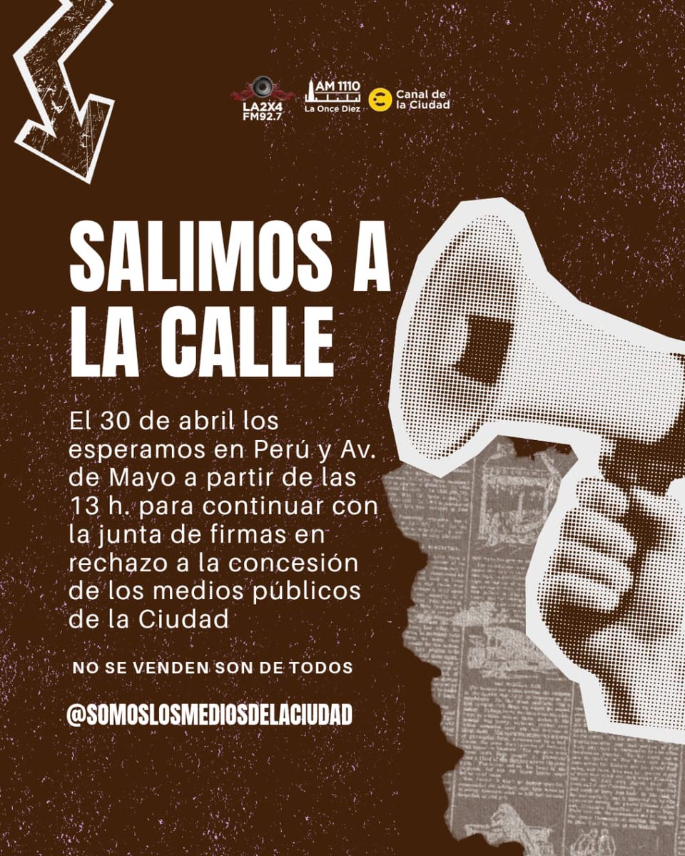 Somos los medios públicos de la Ciudad tweet media