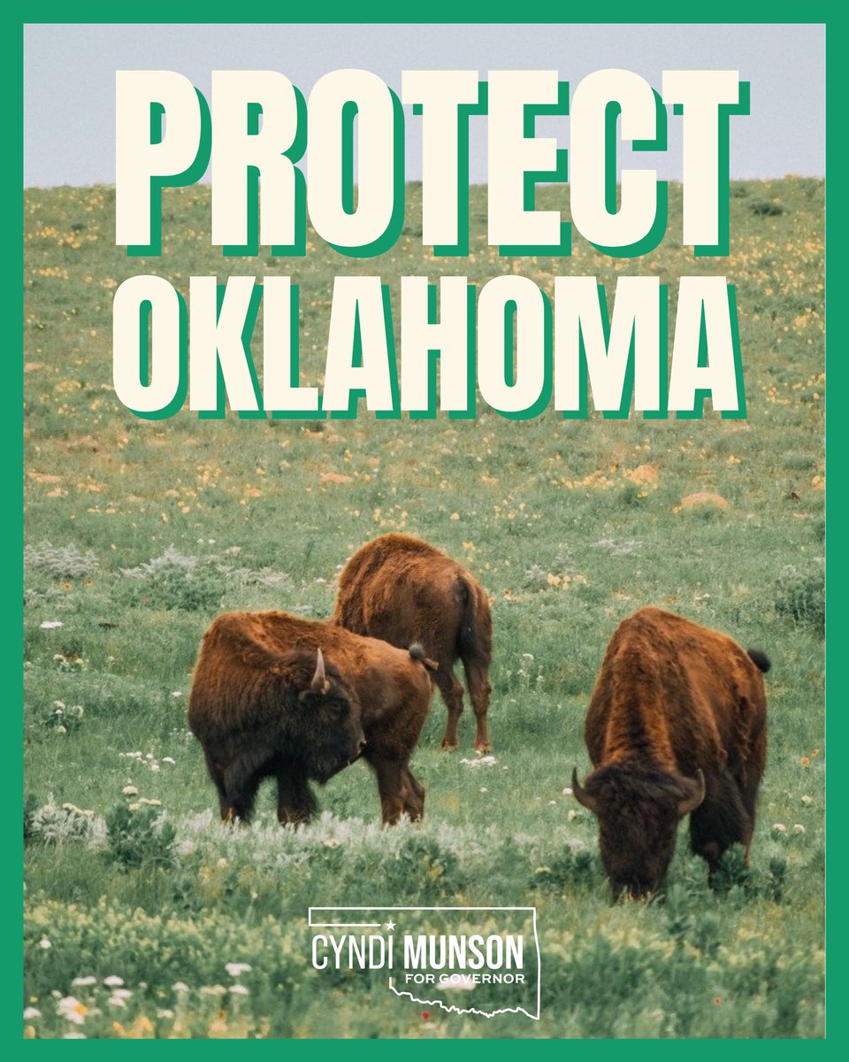 CyndiMunsonOK's tweet photo. AI data centers are popping up all over Oklahoma. These companies are stretching our power grid, draining our water, and driving up utility costs. And that hits the average Oklahoman the hardest. 

I will protect Oklahoma against any company that wants to come and exploit our people and our resources. Big tech companies that want to build data centers here need to pay for their own energy infrastructure and respect our water and natural resources.