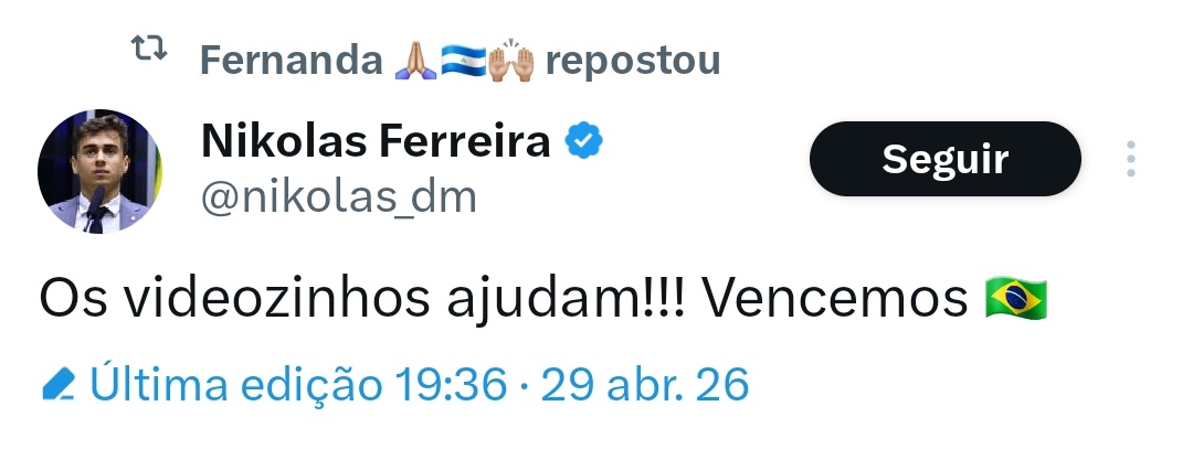 SPACE BOLSONARISTA tweet media
