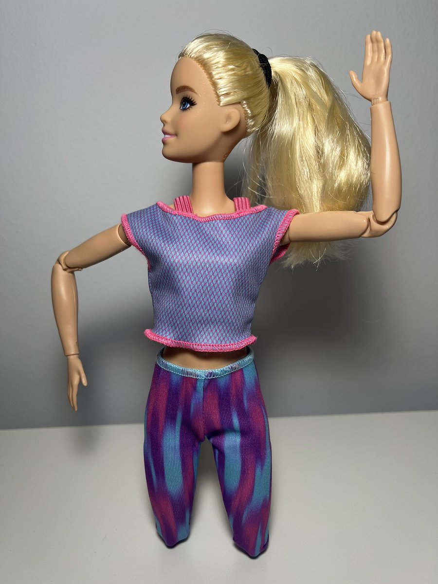 anonymouskendol's tweet photo. Mattel Barbie Made To Move
#barbie https://t.co/POwNHyiDGo